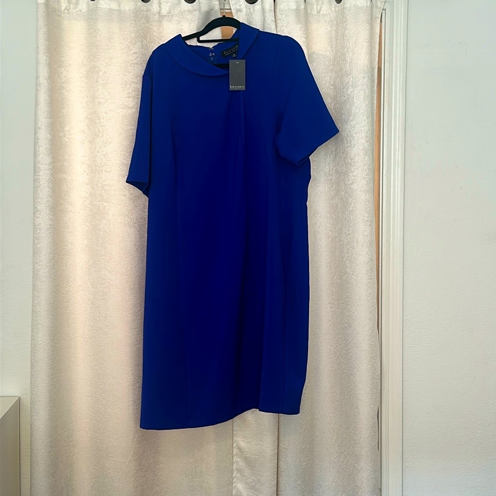 Royal Blue Eloquii Midi